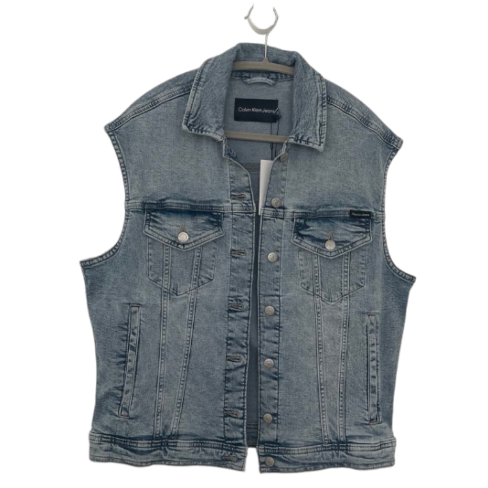 Blue Calvin Klein Jeans Women's Denim Vest